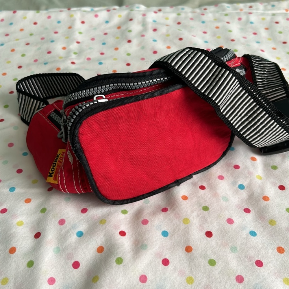 Vintage Red Kodak Fannypack
